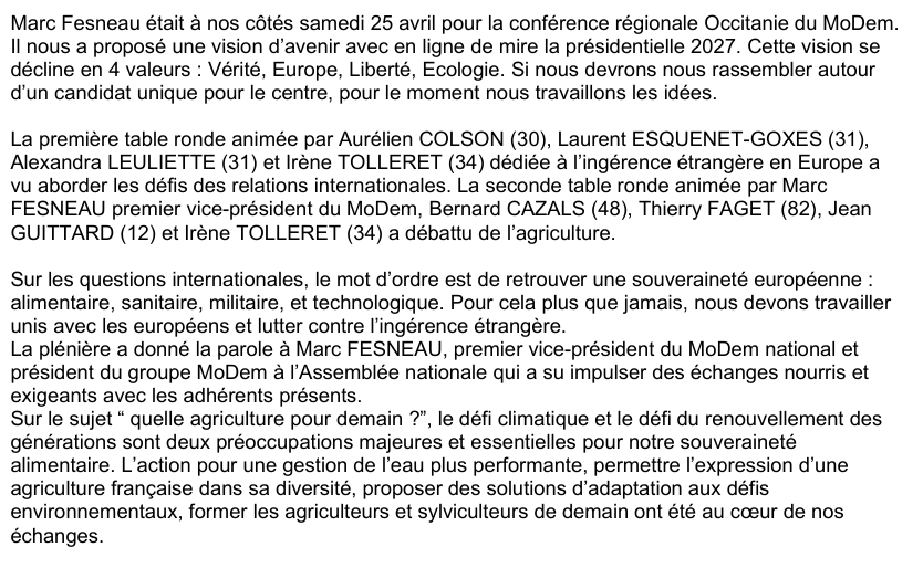 compte rendu