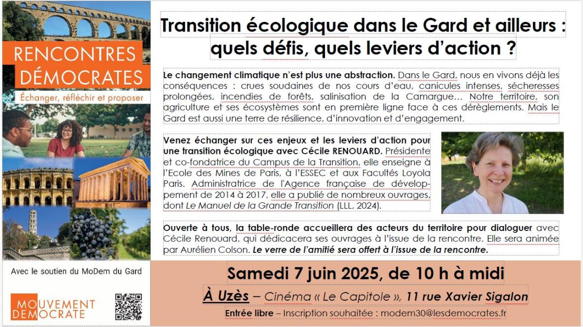 3ème rencontre démocrate Gard
